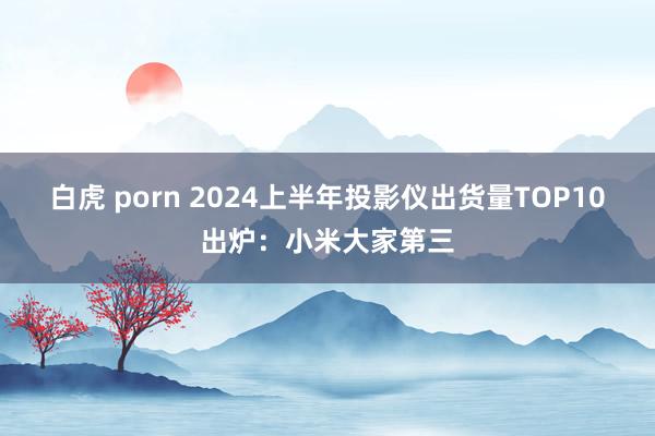 白虎 porn 2024上半年投影仪出货量TOP10出炉：小米大家第三