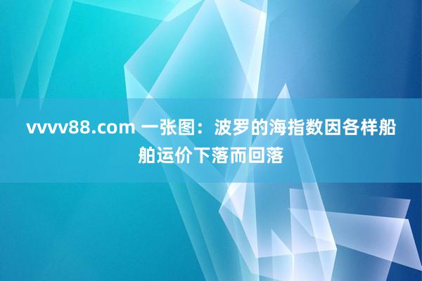 vvvv88.com 一张图：波罗的海指数因各样船舶运价下落而回落