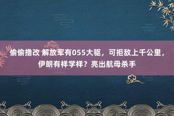 偷偷撸改 解放军有055大驱，可拒敌上千公里，伊朗有样学样？亮出航母杀手